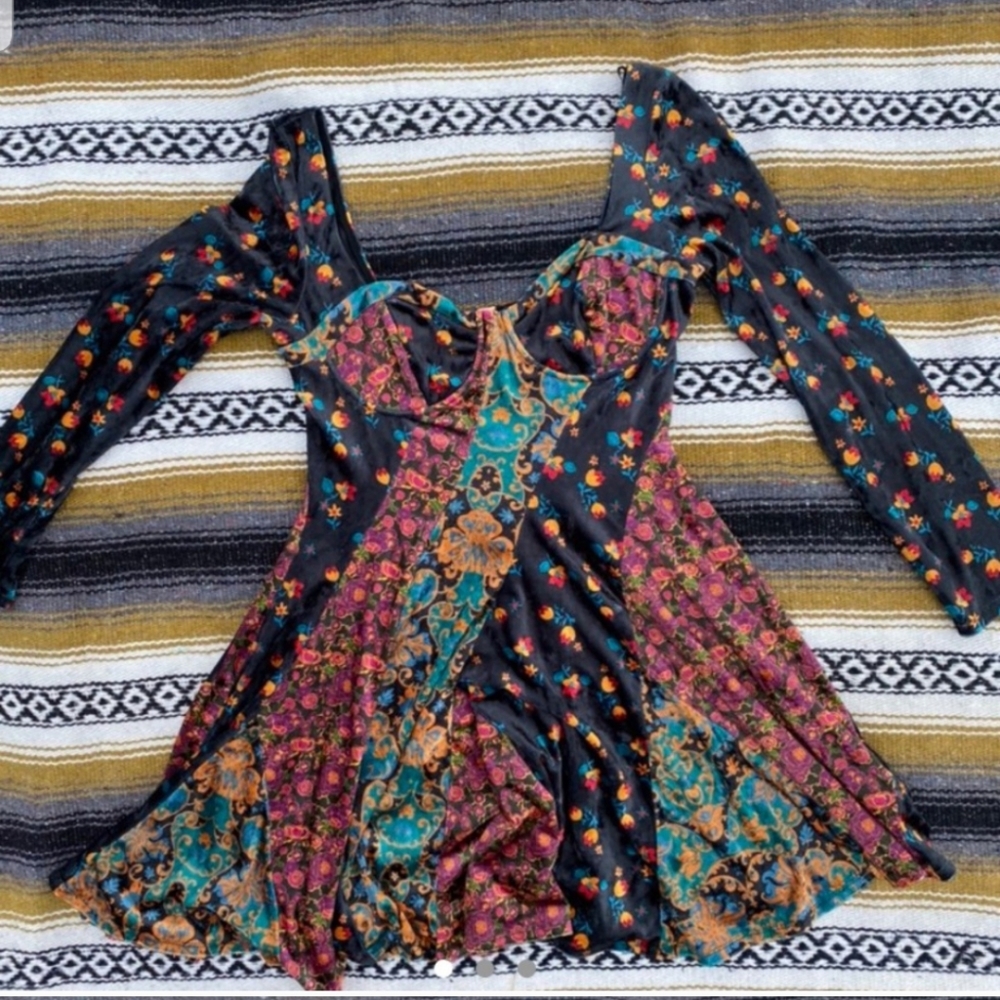 Velvet dress Free People